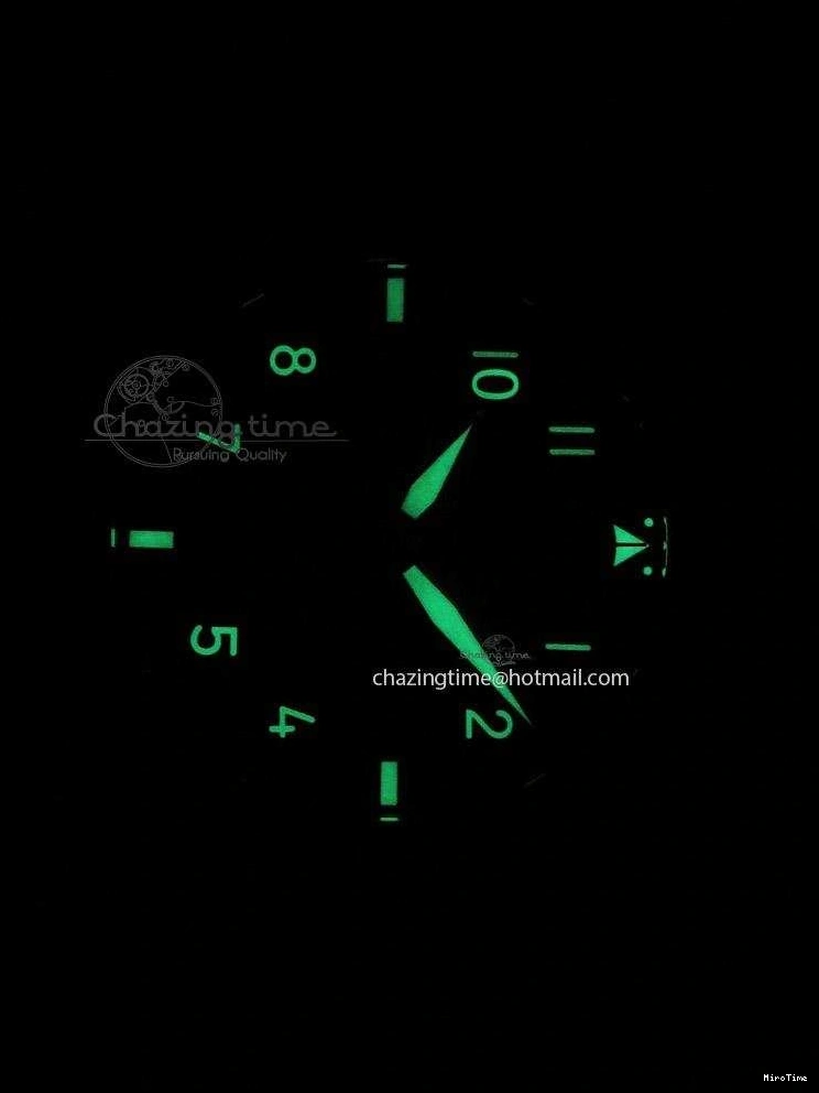 MIROTIME 0522 Pilot Chrono RG 3878 ZF Best Edition Grey Dial On Brown Leather Strap A UrbanChic 7330